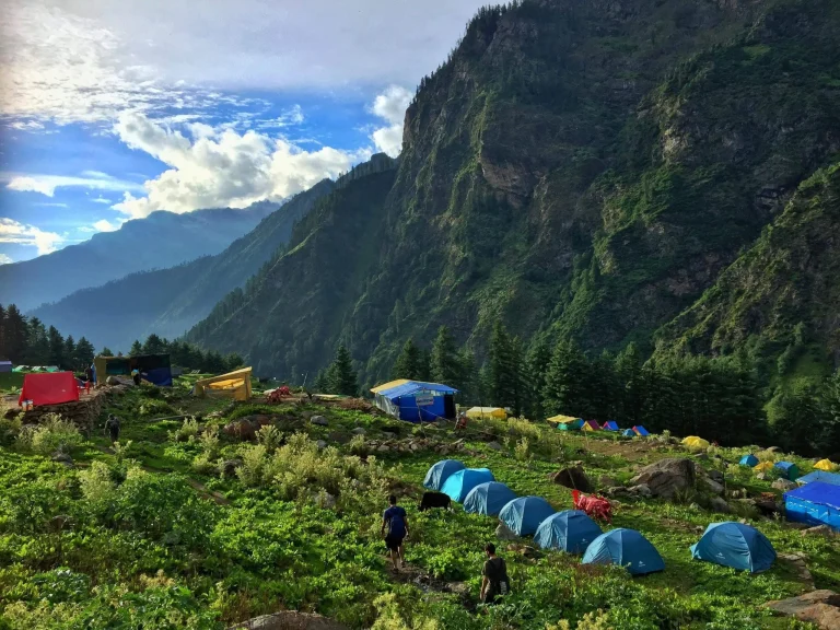 camping in kasol